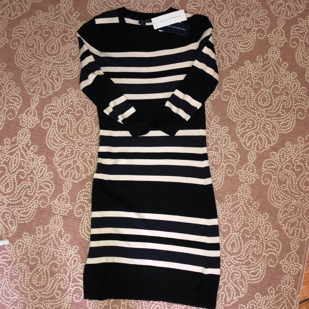 French Connection Midi Sweater Dress